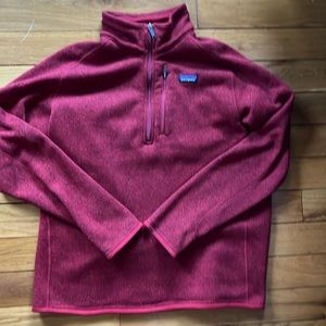 Men’s Red XL Patagonia 3/4 Zip Pullover